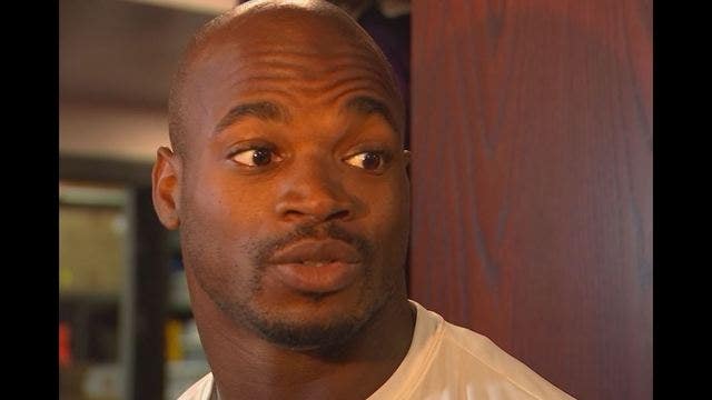 Adrian Peterson practices with Vikings, 'designated for return'