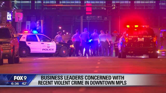 Downtown business leaders concerned over recent violent crimes