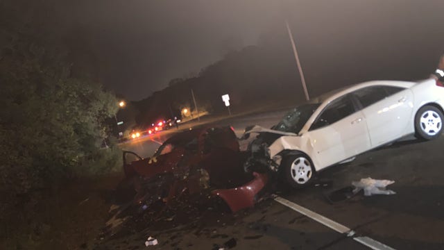 1 dead, 3 critically injured in wrong-way crash in St. Paul, Minnesota