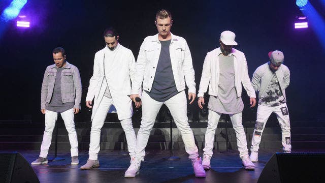 Backstreet Boys performing at Xcel Energy Center on July 20