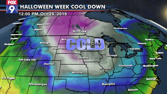 BIG cool down coming Halloween week
