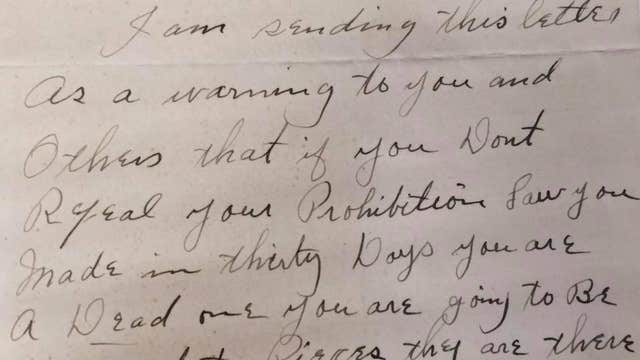 MN Historical Society digitizes 100-year-old letters of MN Congressman who wrote Prohibition bill