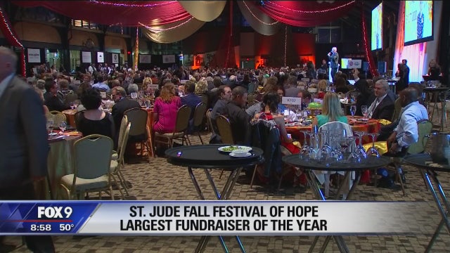Fox 9's Tom and Alix emcee St. Jude Fall Festival of Hope