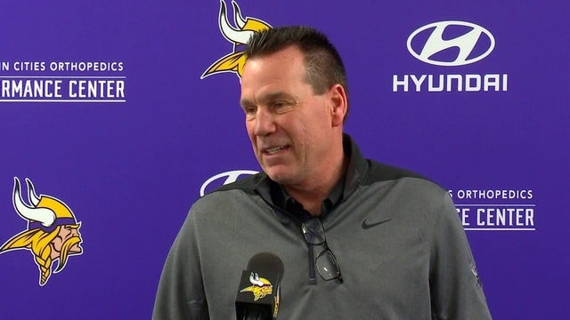 Gary Kubiak feels 'fortunate' to be with Vikings