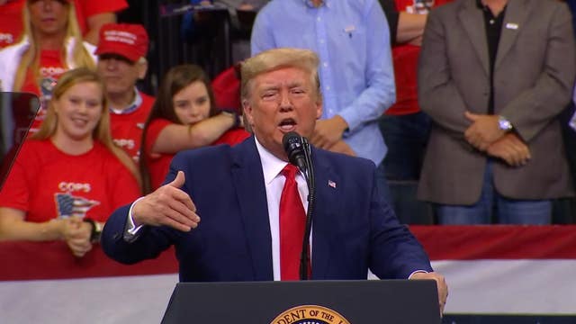 Some President Trump claims were inaccurate, inflated at Minneapolis rally