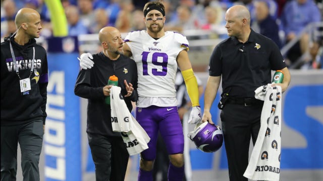 Adam Thielen the latest Vikings player to appear on injury report