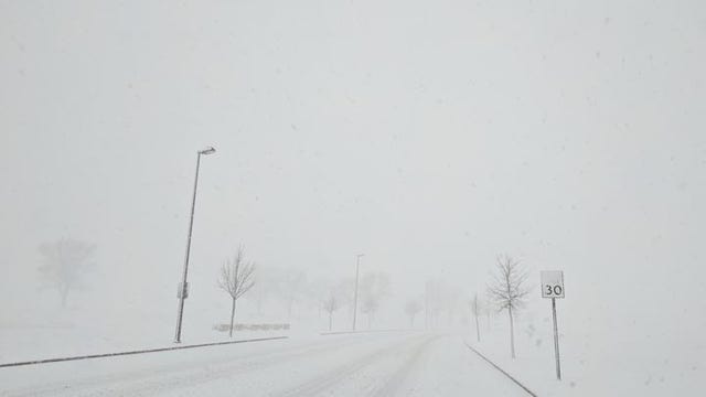 April snow and rain: Here's what it looks like in 7 Minnesota cities