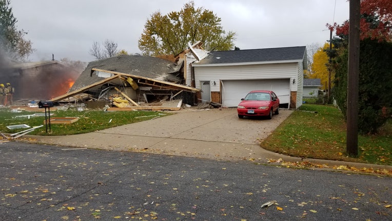 Home explosion Paynesville