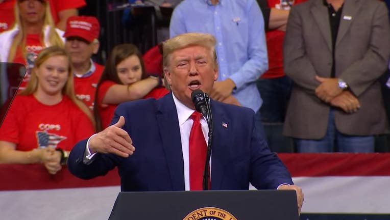 Trump at Minneapolis rally