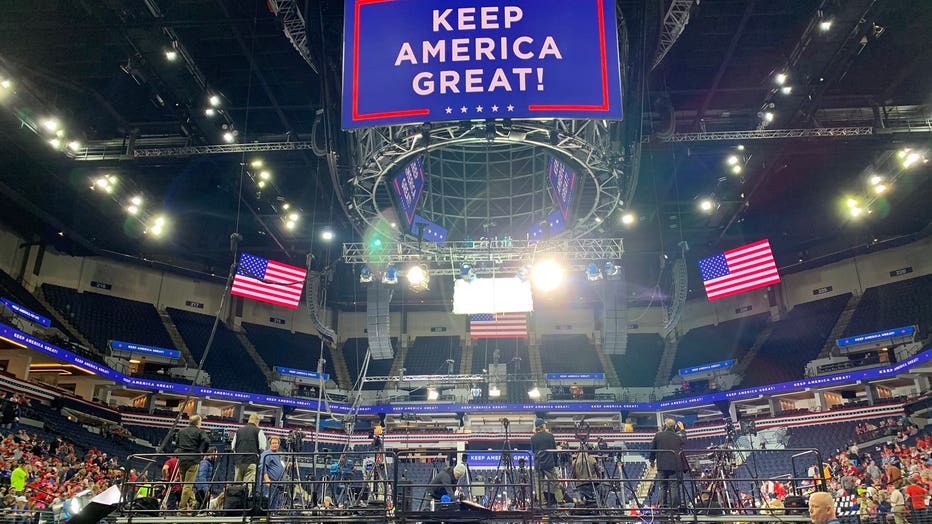 Target Center ready for rally