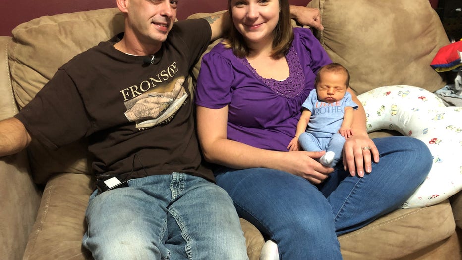 Fronsoe family, Ryder born at 9:19 a.m. on 9-19-19