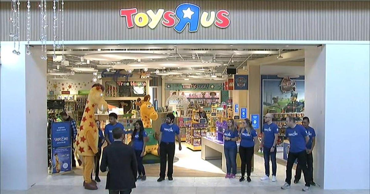 It’s back: Toys R Us reopens its first store in New Jersey | FOX 9 ...