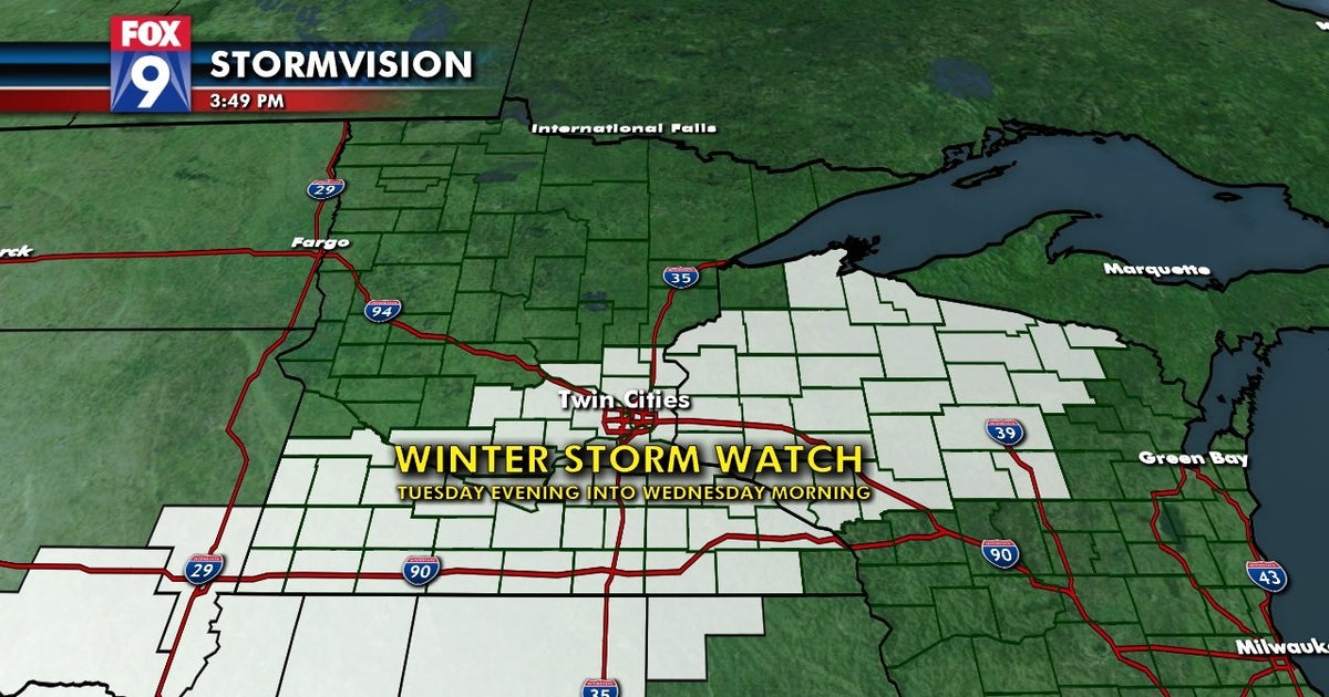 Twin Cities metro, southern Minnesota included in Winter Storm Watch ...