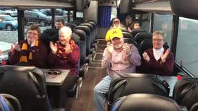 Gopher fan bus heads down to Iowa City ahead of Saturday's game