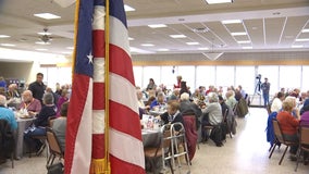 Dozens of veterans honored at brunch in Bloomington ahead of Veterans Day