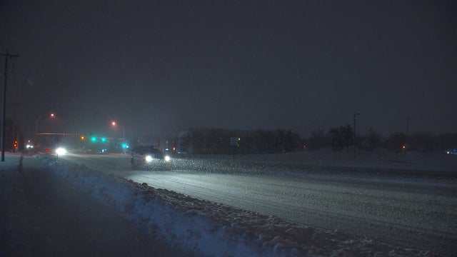 Snowfall to continue overnight into Sunday, creating slick travel in Twin Cities