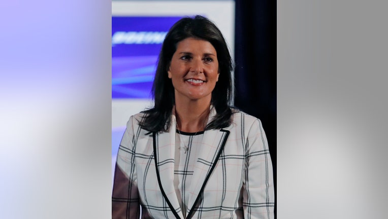 Nikki Haley, in a photo taken in April 2019