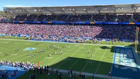 Huge crowd of Vikings fans invade Chargers' stadium for Sunday's matchup