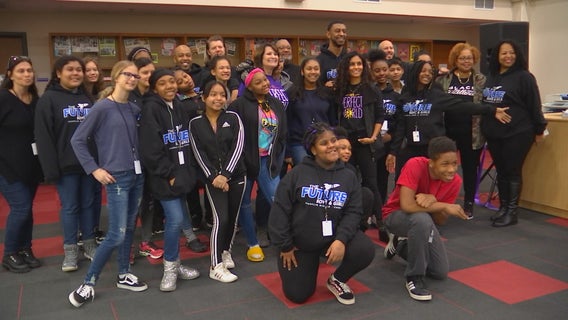 North Minneapolis school unveils multimedia lab designed by former Paisley Park technical director