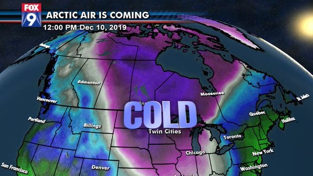 The Arctic chill is coming