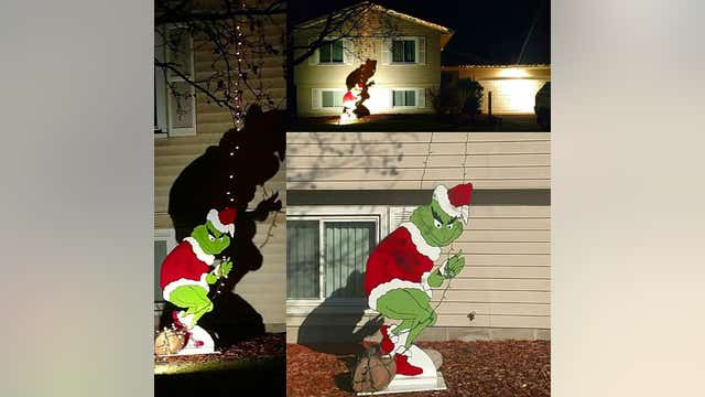 6-foot-tall Grinch decoration stolen from Apple Valley yard