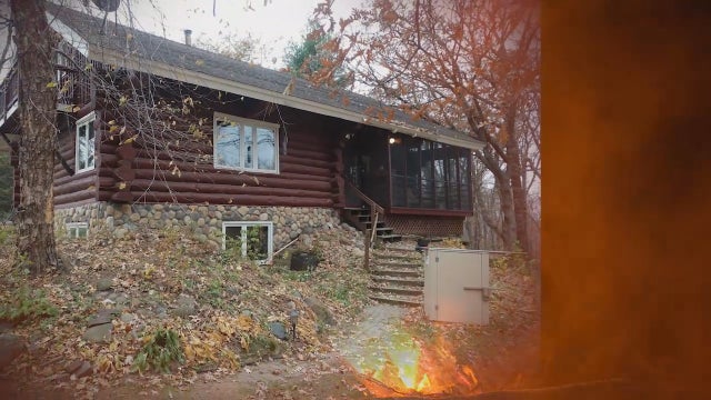 Christmas ornament of house is only item salvaged from North Branch, Minn. fire