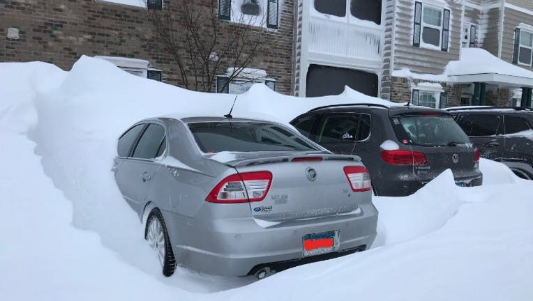 Snow Duluth drift