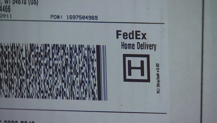 FedEx box