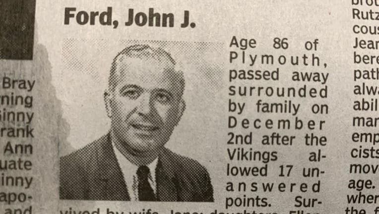 Obituary for John J. Ford