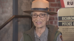 Nation's oldest park ranger back at work after stroke