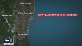 Lockdown lifted at Naval Station Great Lakes after employee drove through security checkpoint without stopping