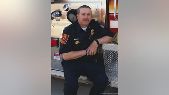 Howard Lake fire chief dies of unexpected heart attack, firefighters pay respects during procession