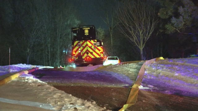 Bitter cold, ice cause problems for firefighters fighting Eagan, Minnesota house fire