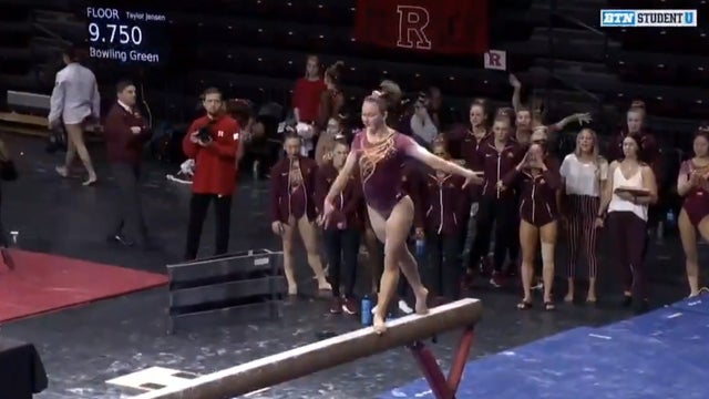 Gophers gymnast scores perfect 10 on balance beam, then makes SportsCenter Top 10