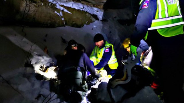 Crews rescue snowboarder who fell from cliff at Interstate State Park in Taylors Falls, Minnesota