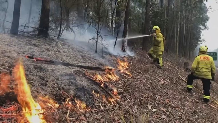 Firefighters in Australia battle rampant wildfires.