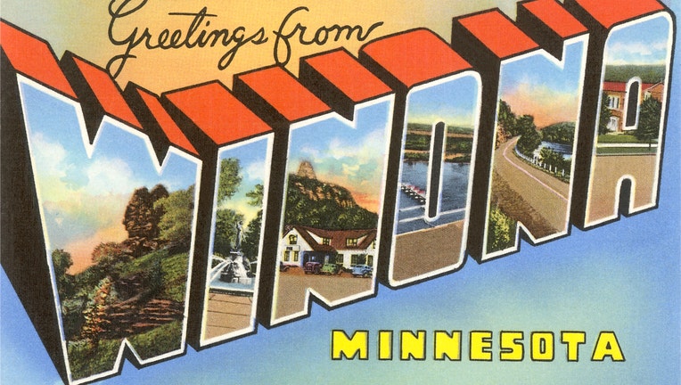 Winona, Minnesota greeting card