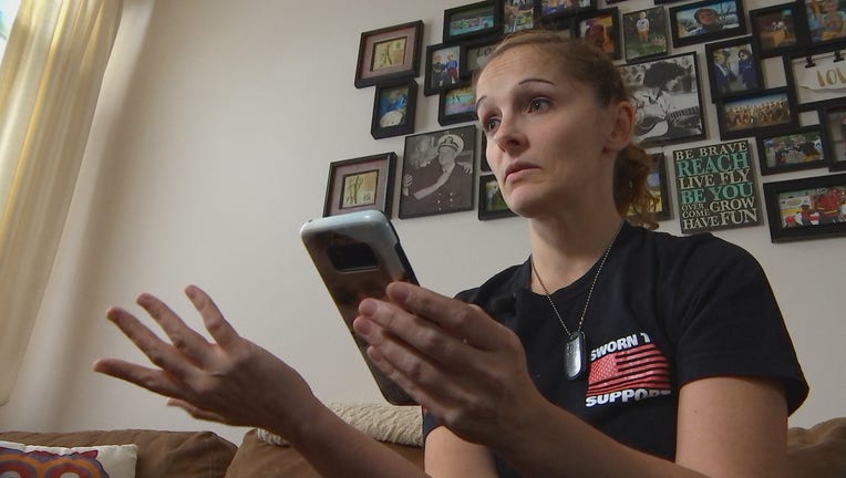 Family member worries for deployed sister