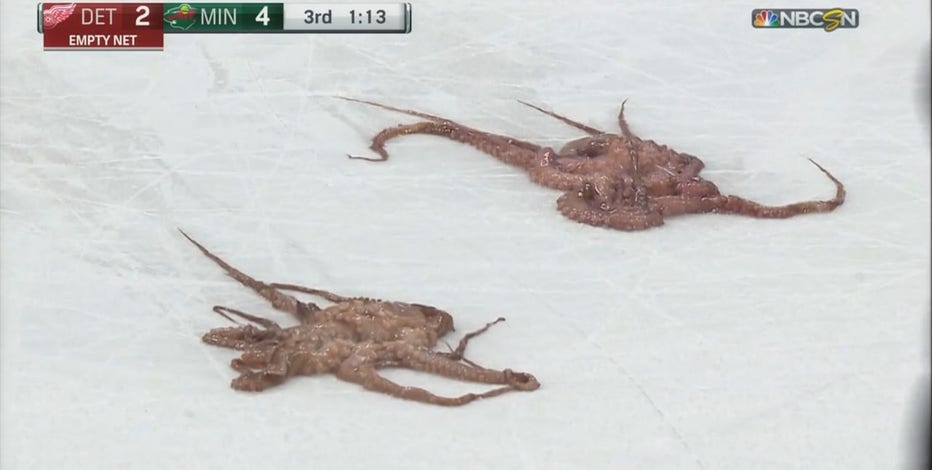 Detroit Red Wings' octopus tradition: Where'd it come from?