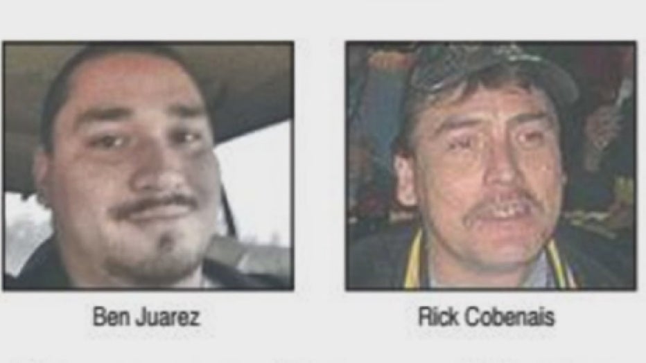 Photos of Ben Juarez and Rick Cobenais