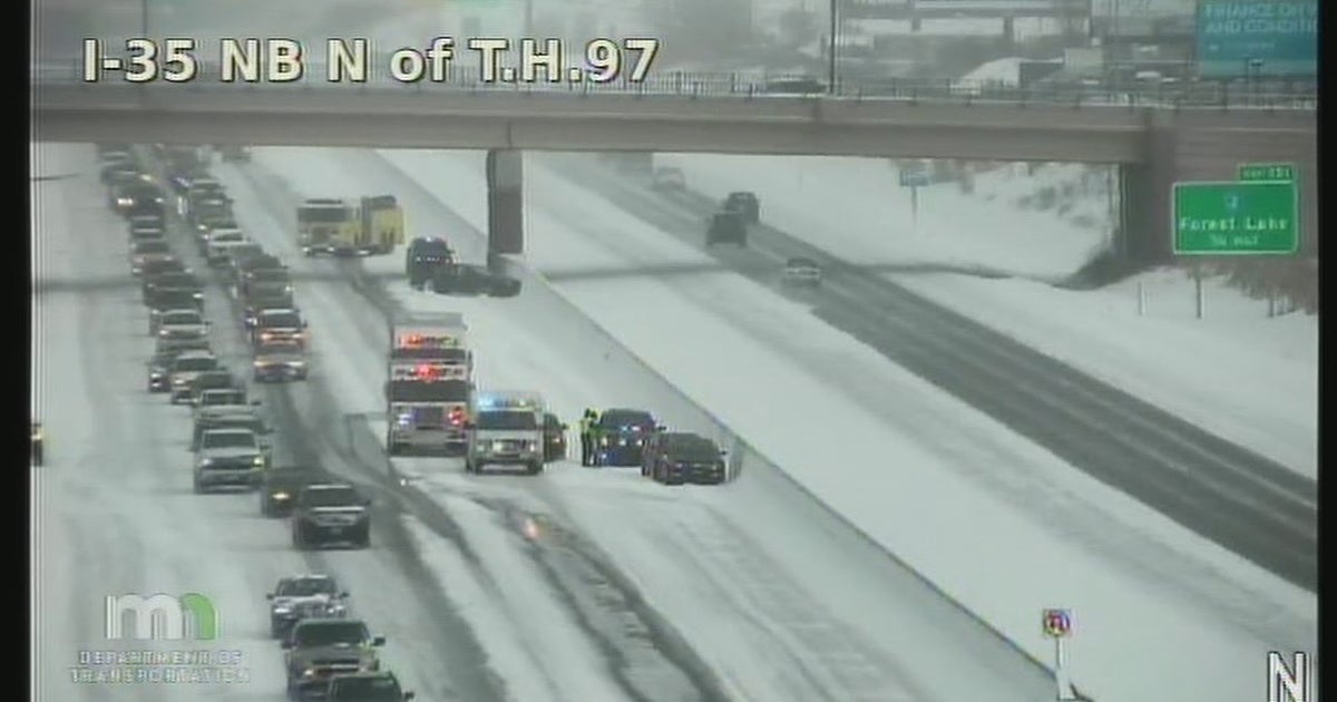 133 crashes across Minnesota on Sunday as snow blankets parts of state ...