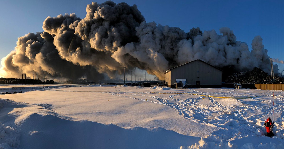 Officials say it could take days to fully extinguish Northern Metals ...