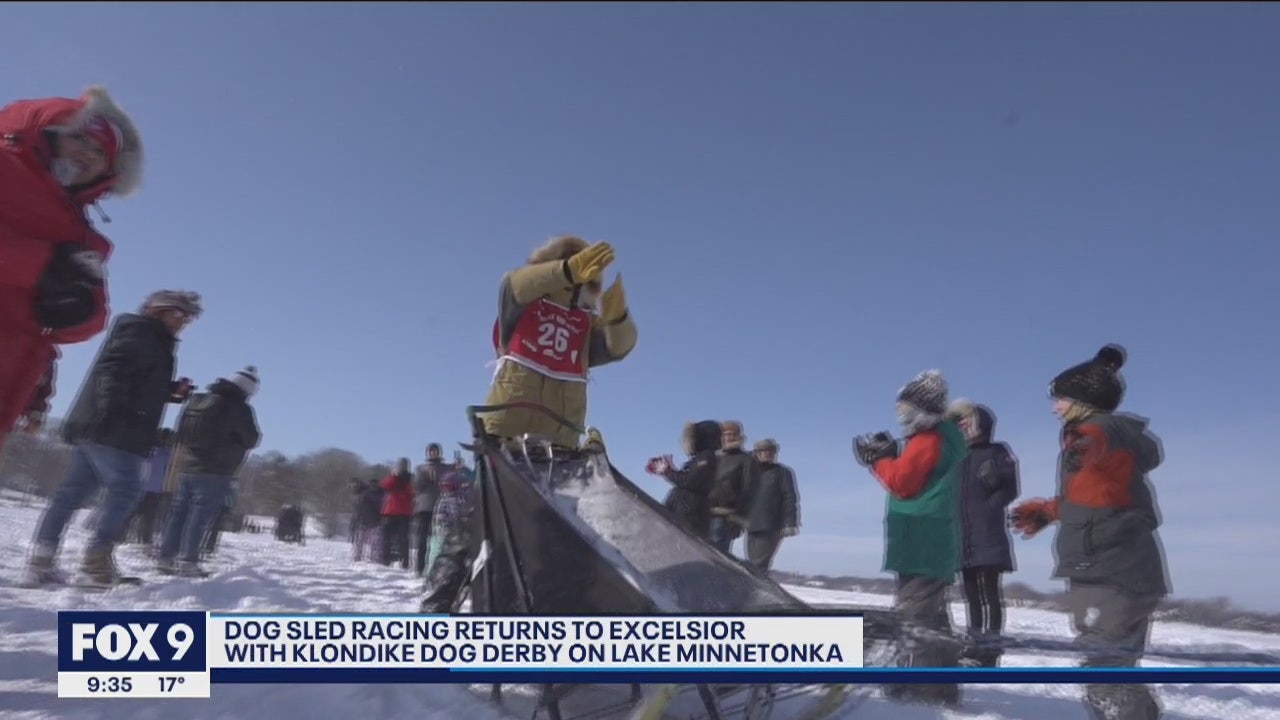 Dog sled races return to Excelsior, Minnesota