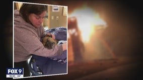 Firefighters rescue 2 dogs from Forest Lake house fire, but 1 dies from injuries