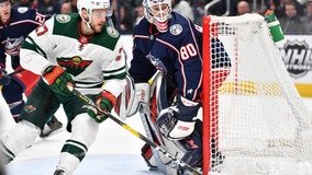 Alex Stalock makes 24 saves, Wild rout Blue Jackets 5-0