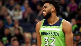 KAT out with left wrist injury against Hornets, D'Angelo Russell set to make Wolves Target Center debut