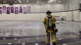 Softball hits sprinkler, causes flooding at University of St. Thomas athletic complex