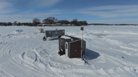 Deadline to remove fish houses from Minnesota lakes approaching