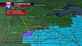 About 6-8 inches of snow expected in Brown, Nicollet, Sibley counties