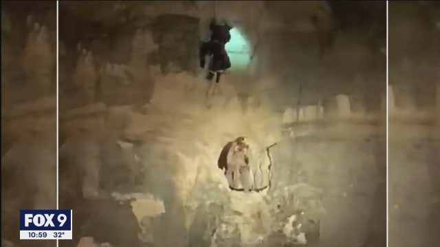 St. Paul firefighters rescue man stuck on cliff 100 feet above Mississippi River